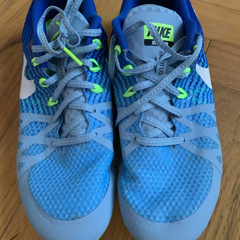 Women’s Nike racing spikes w/ bag